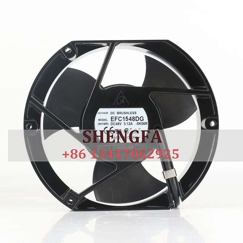 Delta 12V 24V DC48V EFC1548DG 3.12A 17251 172X150X51mm 17cm Large air volume double ball exhaust cooling fan
Delta 12V 24V DC48V EFC1548DG 3.12A 17251 172X150X51mm 17cm Large air volume double ball exhaust cooling fan