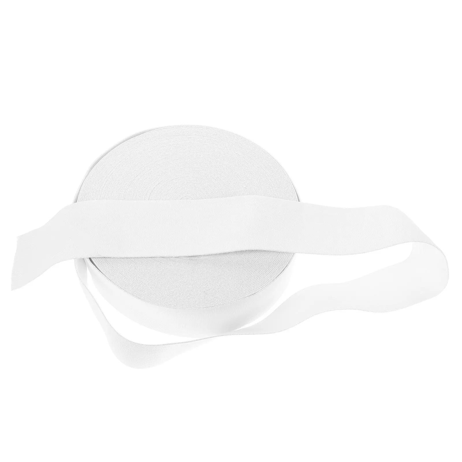 White 6Cm Wide 30M Flat Knit Elastic Band High Elasticity Thick Sewing Elastic Waistband Material for Clothing Pants DIY Sewing
White 6Cm Wide 30M Flat Knit Elastic Band High Elasticity Thick Sewing Elastic Waistband Material for Clothing Pants DIY Sewing