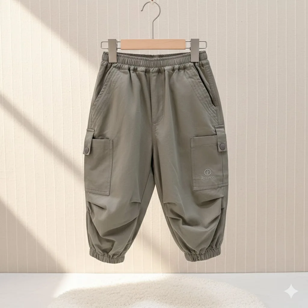 SeasonSea Children Casual Pants Cargo Pants Toddler Boys Multi-pocket Stretch Pull on Relaxed Straight Pants Spring Autumn
SeasonSea Children Casual Pants Cargo Pants Toddler Boys Multi-pocket Stretch Pull on Relaxed Straight Pants Spring Autumn