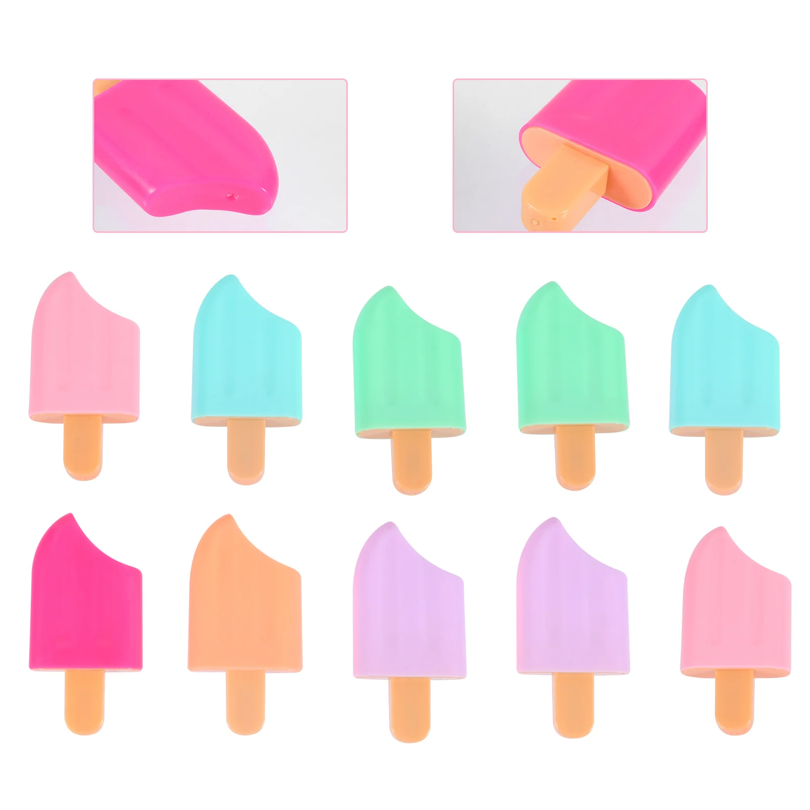 10 Pcs Colored Highlighter Highlighters School Supplies Popsicle Markers Party Favors Ice Fluorescent Pens Plastic Drawing
10 Pcs Colored Highlighter Highlighters School Supplies Popsicle Markers Party Favors Ice Fluorescent Pens Plastic Drawing