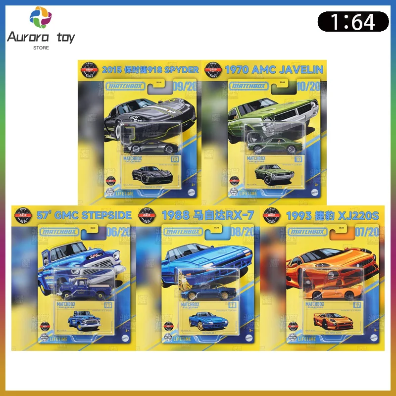 2025 Mattel Matchbox Car Model Porsche 918 Jaguar GMC Mazda Rx Car Simulation Alloy Car Model GBJ48 Collection Custom Toy Gift 
2025 Mattel Matchbox Car Model Porsche 918 Jaguar GMC Mazda Rx Car Simulation Alloy Car Model GBJ48 Collection Custom Toy Gift