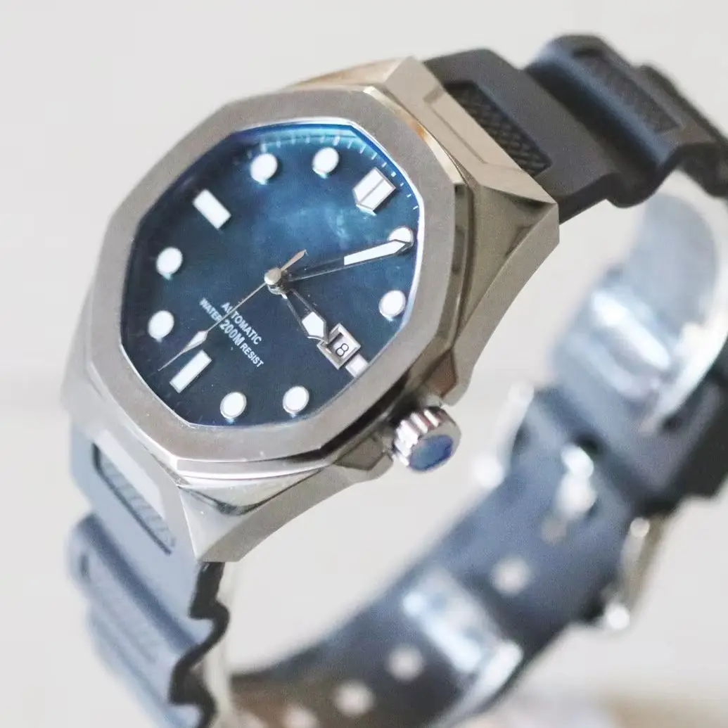 SIDAXIN Men Automatic Watch 41mm Mechanical Wristwatch Diver 50m Waterproof Sapphire Mirror BGW-9 Luminous PT5000
SIDAXIN Men Automatic Watch 41mm Mechanical Wristwatch Diver 50m Waterproof Sapphire Mirror BGW-9 Luminous PT5000