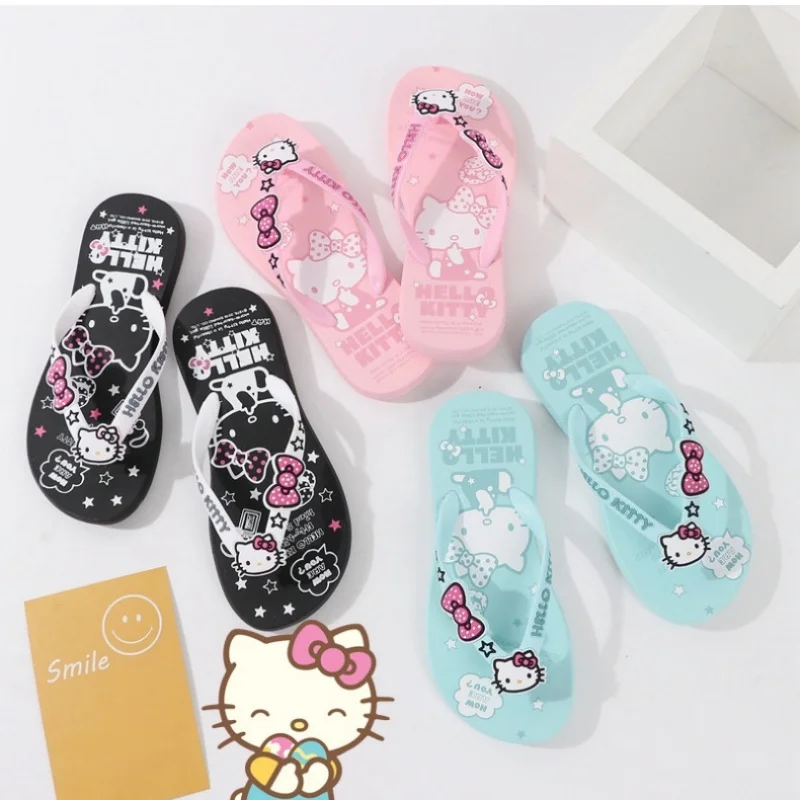 Y2K Fashion Hello Kitty Cartoon Women's Slippers Non slip Comfortable Bathroom Shoes Outdoor Cute Anime Girls Beach Shoes
Y2K Fashion Hello Kitty Cartoon Women's Slippers Non slip Comfortable Bathroom Shoes Outdoor Cute Anime Girls Beach Shoes