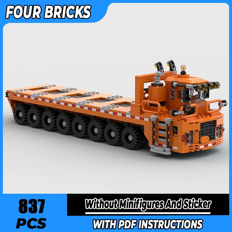 Moc Building Blocks Metal Works Heavy Transporter Technology Modular Bricks Model Gifts Christmas Toys DIY Sets Assembly
Moc Building Blocks Metal Works Heavy Transporter Technology Modular Bricks Model Gifts Christmas Toys DIY Sets Assembly