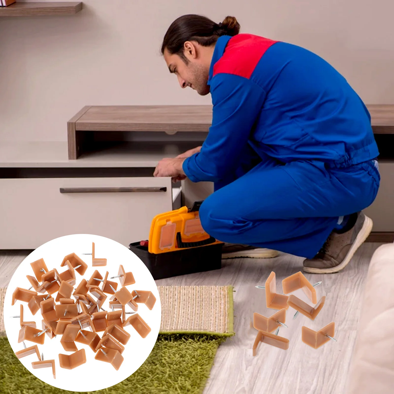 40 Pcs Plastic Drawer Slides Glides Guides Stoppers for Dresser Stops Tack Outdoor
40 Pcs Plastic Drawer Slides Glides Guides Stoppers for Dresser Stops Tack Outdoor