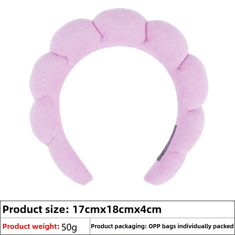 Fashion Toweling Cloth Sponge Headbands for Women Puffy Hair Band Makeup Bubble Terry Cloth Headbands Hair Accessories for women
Fashion Toweling Cloth Sponge Headbands for Women Puffy Hair Band Makeup Bubble Terry Cloth Headbands Hair Accessories for women