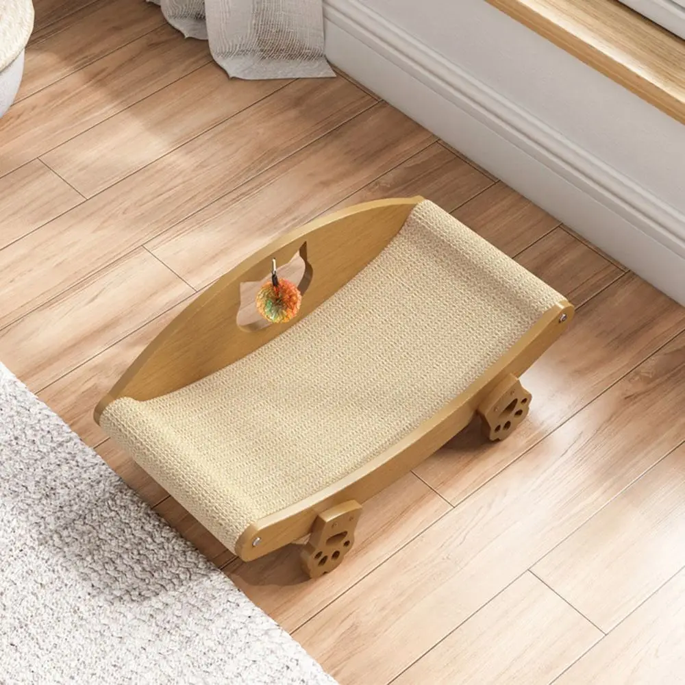 Wear-resistant Sisal Cat Scratch Board Detachable Arc Shape Cats Sleeping Bed Breathable Wooden Cat Scratching Pads Playing
Wear-resistant Sisal Cat Scratch Board Detachable Arc Shape Cats Sleeping Bed Breathable Wooden Cat Scratching Pads Playing