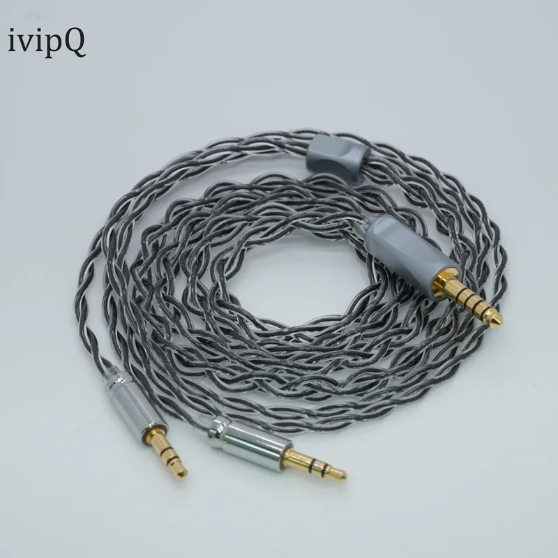 ivipQ-44 IEM Cable Graphene & Sterling Silver Palladium Plated Headphones Upgrade Cable,For HD580 HD650 HD800 HIFIMAN KZ-QDC
ivipQ-44 IEM Cable Graphene & Sterling Silver Palladium Plated Headphones Upgrade Cable,For HD580 HD650 HD800 HIFIMAN KZ-QDC