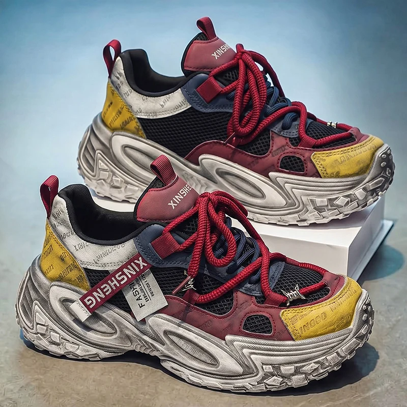 Thick Sole Heightened Outdoor Breathable Footwear 2026 Autumn New Men Casual Shoes Fashion Comfortable Anti Slip Outsole Sneaker
Thick Sole Heightened Outdoor Breathable Footwear 2026 Autumn New Men Casual Shoes Fashion Comfortable Anti Slip Outsole Sneaker