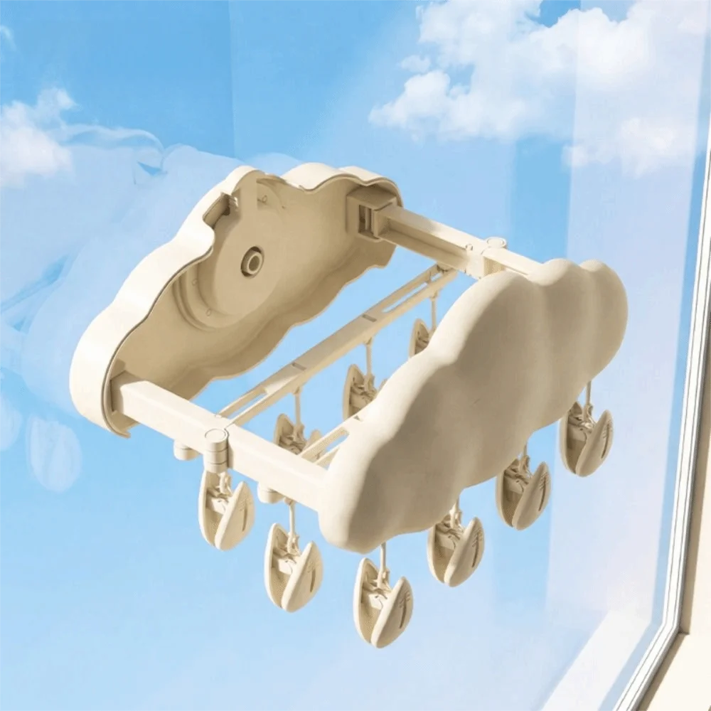 Folding Folding Drying Rack Expandable Suction Cup Baby Clothes Hanger Multifunctional Non-slip Hanging Underwear Holder
Folding Folding Drying Rack Expandable Suction Cup Baby Clothes Hanger Multifunctional Non-slip Hanging Underwear Holder