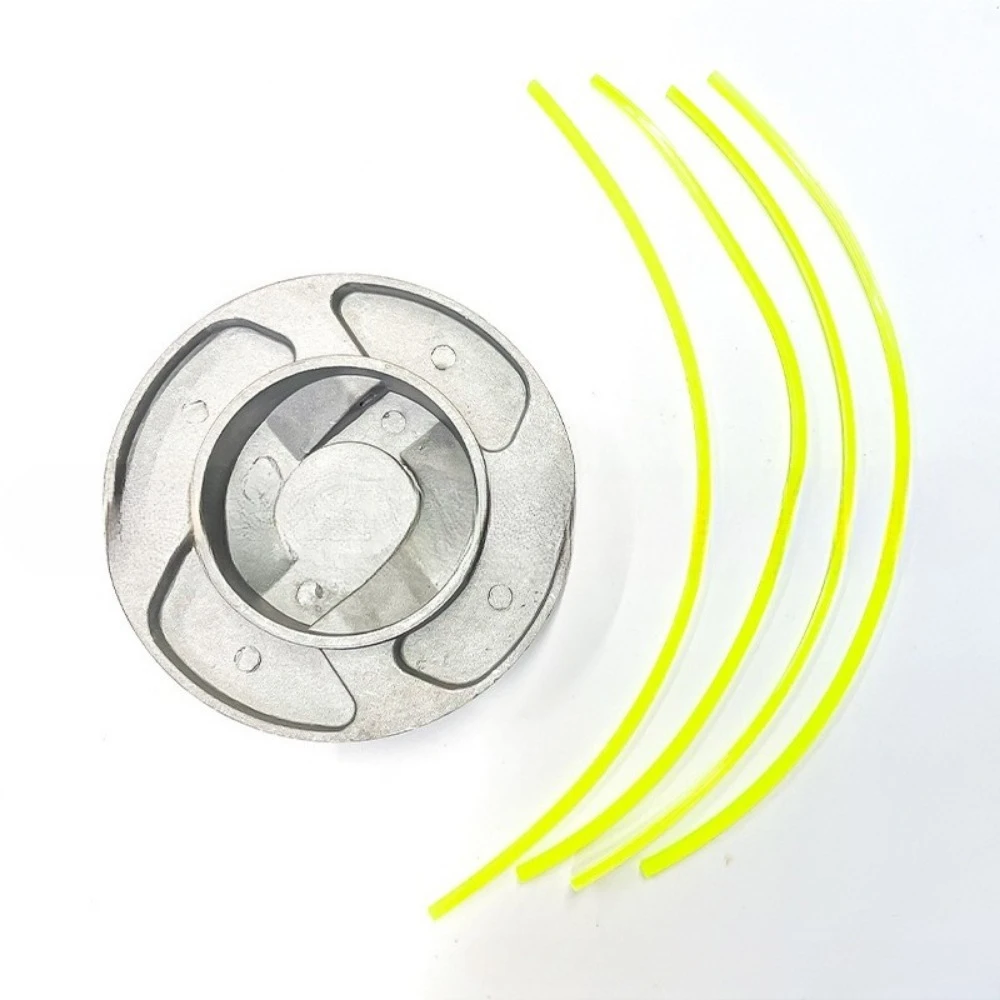 Universal Aluminum Trimmer Head with Four Trimmer Lines for Brush Cutter Grass Trimmer Head Replacement Tool Part
Universal Aluminum Trimmer Head with Four Trimmer Lines for Brush Cutter Grass Trimmer Head Replacement Tool Part