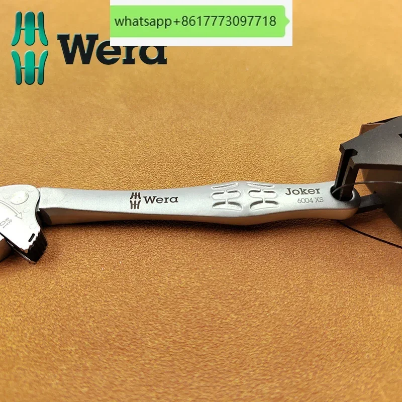 1 шт. — Немецкий ключ-трещотка Wera Vera 6004 Joker S/M/L/XL/XXL с саморегулирующимся механизмом
1 шт. — Немецкий ключ-трещотка Wera Vera 6004 Joker S/M/L/XL/XXL с саморегулирующимся механизмом