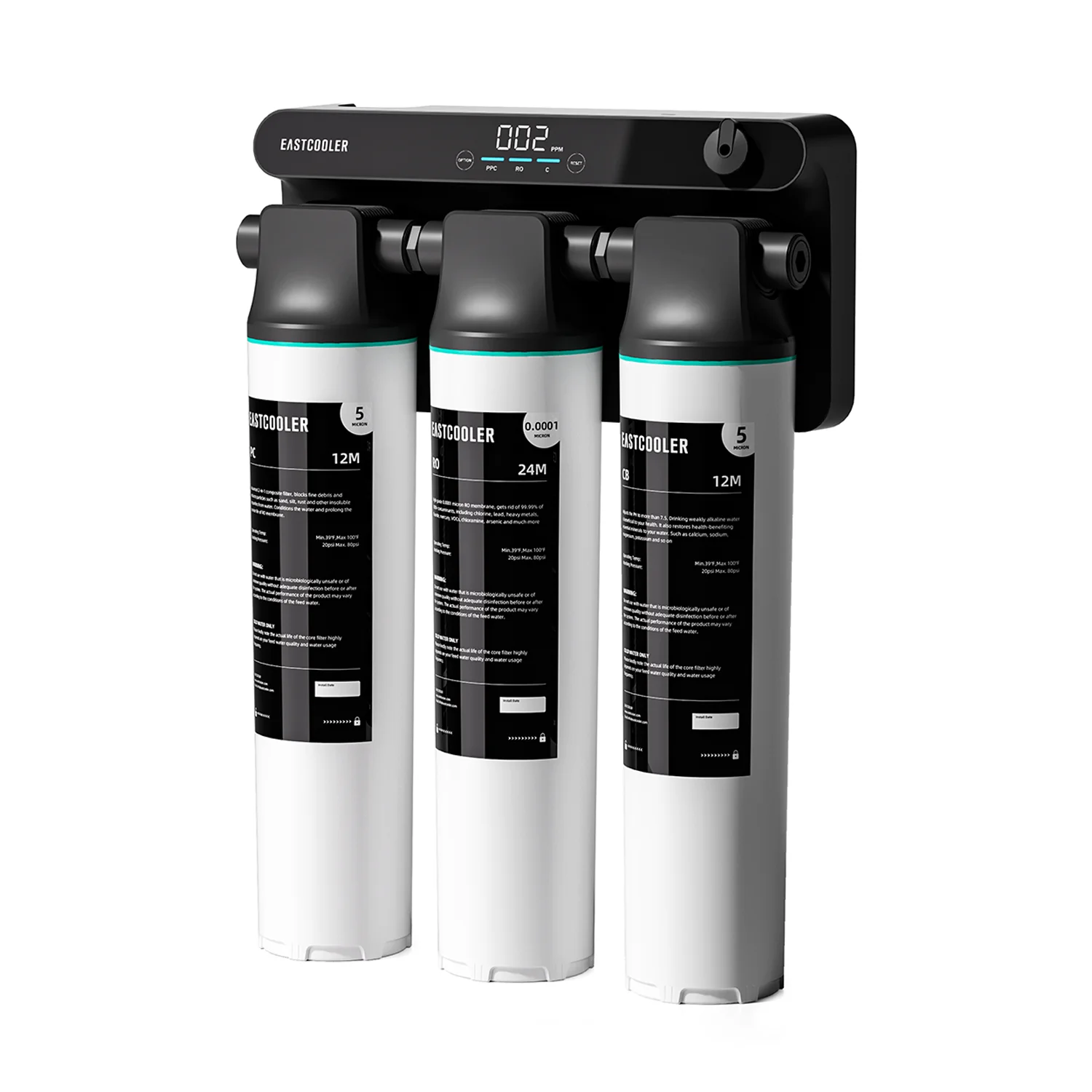 Under-Sink 600G Reverse Osmosis Water Purifier - Non-Electric Design
Under-Sink 600G Reverse Osmosis Water Purifier - Non-Electric Design