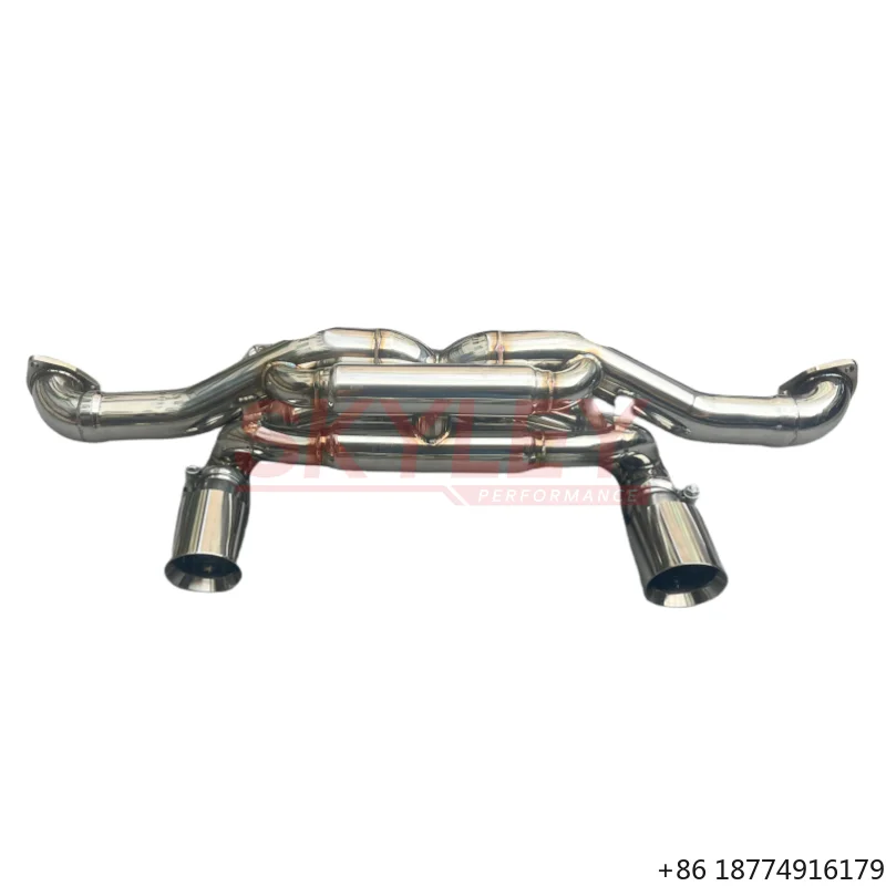 Performance Valved Exhaust Catback System for 718 GT4 RS 4.0T
Performance Valved Exhaust Catback System for 718 GT4 RS 4.0T