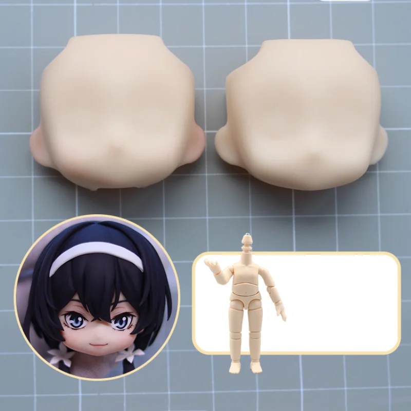 GSC Universal Blank Face Shell Gsc Clay Man Cartoon Doll Head DIY Handwork Polymer Clay Animation Character Making Accessories
GSC Universal Blank Face Shell Gsc Clay Man Cartoon Doll Head DIY Handwork Polymer Clay Animation Character Making Accessories