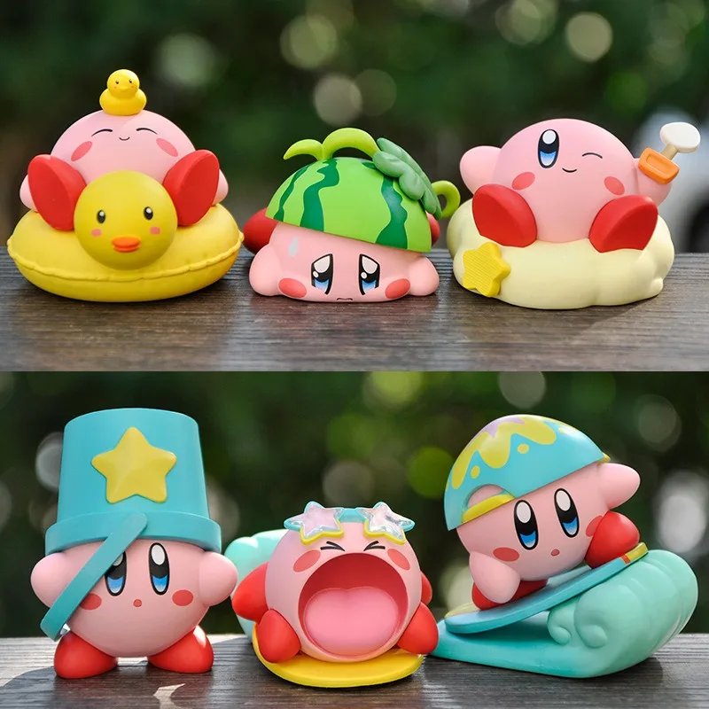 6pcs/set Kirby Kawaii Anime Game Peripheral Figure Toys PVC Cute Action Figure Doll Toy Desktop Decoration Gift
6pcs/set Kirby Kawaii Anime Game Peripheral Figure Toys PVC Cute Action Figure Doll Toy Desktop Decoration Gift