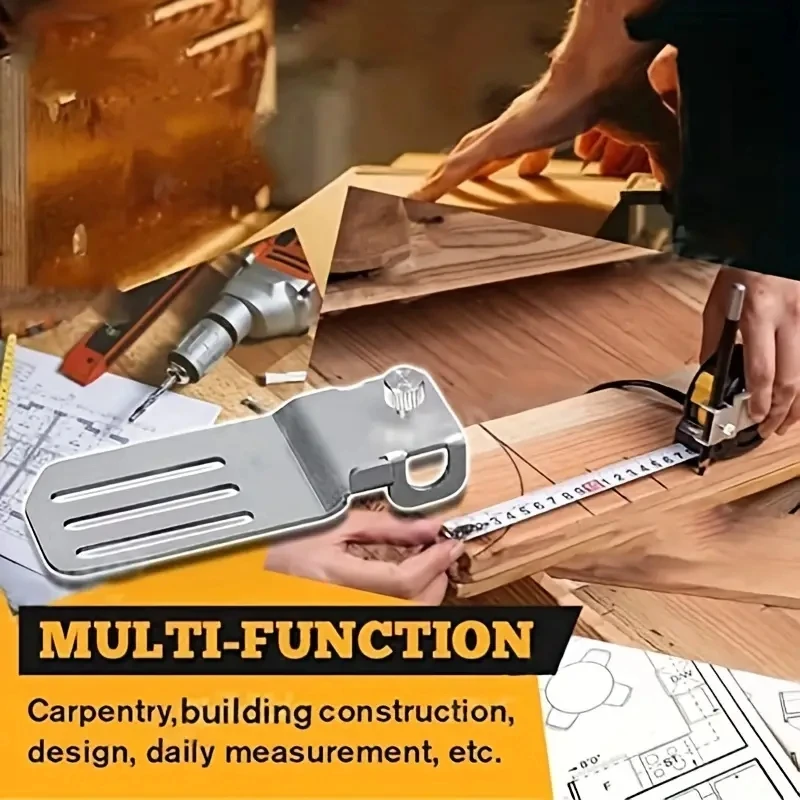 Рулетка-локатор, измерительный зажим, прецизионный инструмент, угловой зажим для позиционирования кромок, гибкая линейка, маркер, вспомогательная ручка, фиксированная
Рулетка-локатор, измерительный зажим, прецизионный инструмент, угловой зажим для позиционирования кромок, гибкая линейка, маркер, вспомогательная ручка, фиксированная