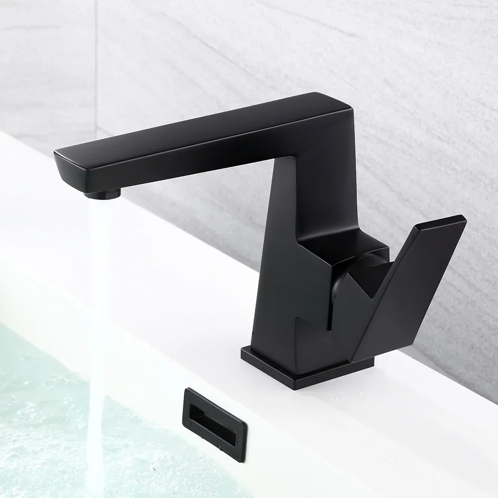 Square household light luxury basin faucet gold-plated faucet sink hot and cold mixer faucet bathroom cabinet
Square household light luxury basin faucet gold-plated faucet sink hot and cold mixer faucet bathroom cabinet