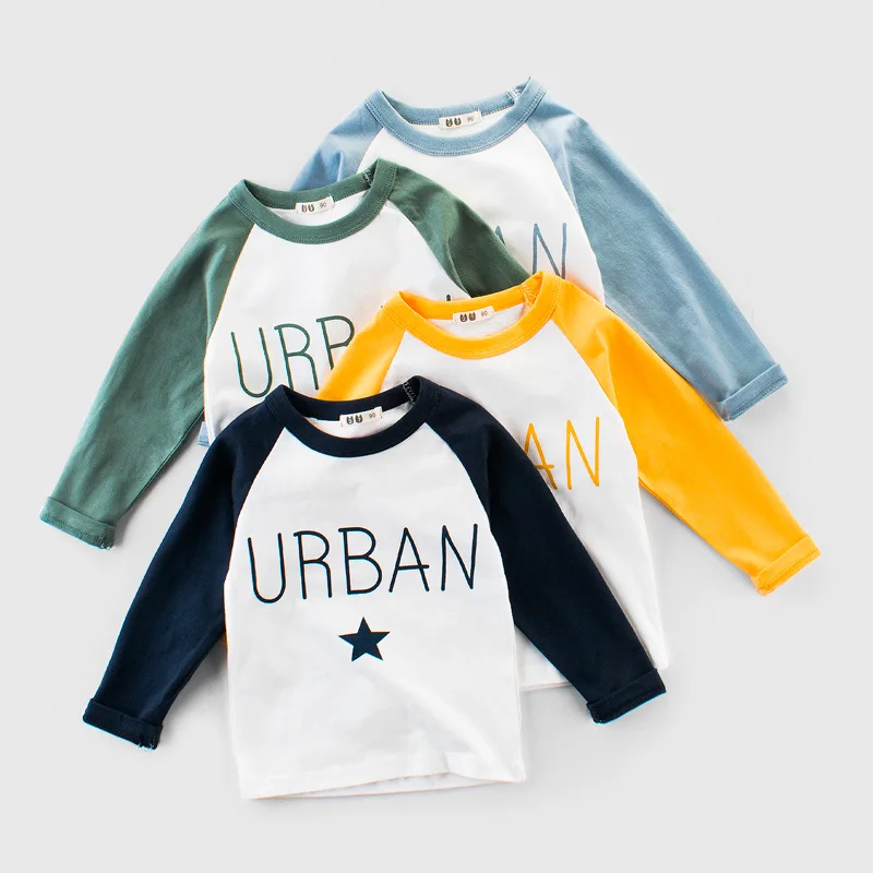 2022 Autumn Children Boys Clothing Long Sleeves Cotton Boys T-Shirt Fashion Letters Kids Boys Tops Tees from 2 to 10 Years
2022 Autumn Children Boys Clothing Long Sleeves Cotton Boys T-Shirt Fashion Letters Kids Boys Tops Tees from 2 to 10 Years