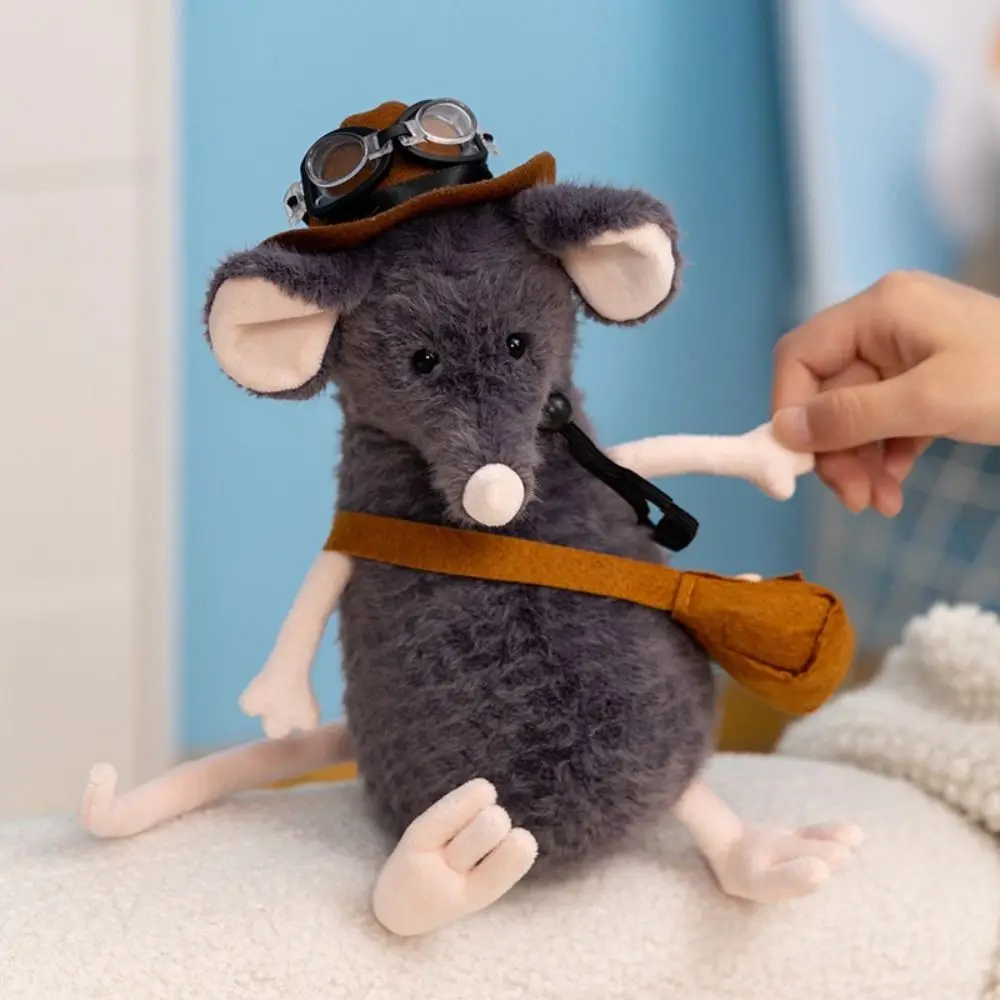 PP Cotton Sad Mouse Plush Toy Fluffy Wears Hat Lachlan Mouse Plush Doll Interactive Handmade Soft Mouse Plush Pillow Kids Gifts
PP Cotton Sad Mouse Plush Toy Fluffy Wears Hat Lachlan Mouse Plush Doll Interactive Handmade Soft Mouse Plush Pillow Kids Gifts