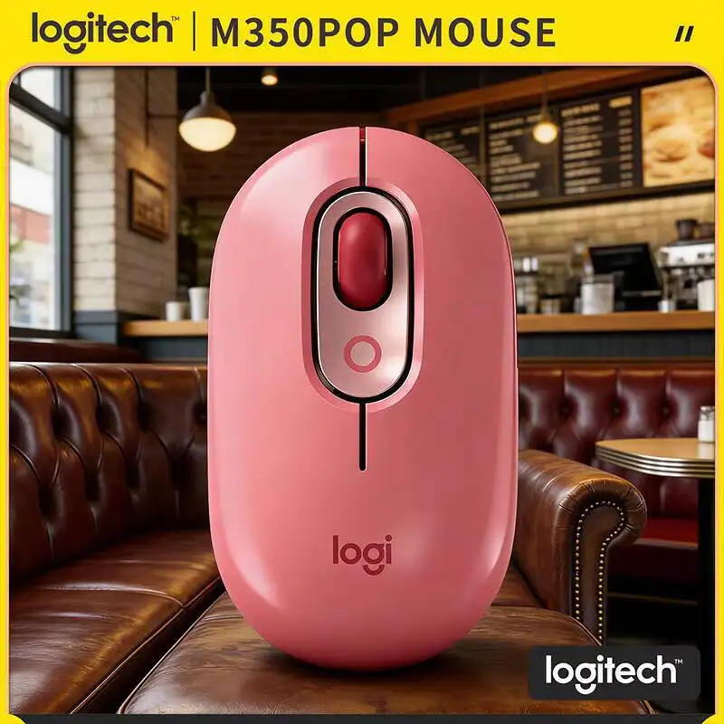 Logitech M350 POP Silent Wireless Mouse for Student Dorm PC Laptop Study Tasks Compact
Logitech M350 POP Silent Wireless Mouse for Student Dorm PC Laptop Study Tasks Compact