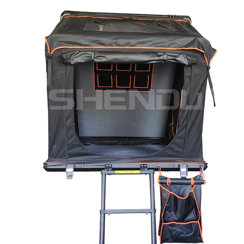 4X4 Hard Shell Gel Coating Rooftop Tent Rugged Hardshell Triangle Aluminum Truck Roof Top Tent with Annex for Camping
4X4 Hard Shell Gel Coating Rooftop Tent Rugged Hardshell Triangle Aluminum Truck Roof Top Tent with Annex for Camping