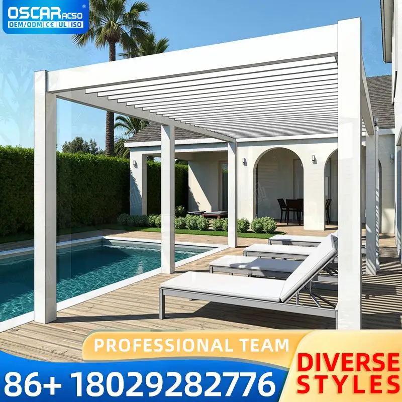 Наружная алюминиевая арочная пергола с дистанционным управлением, деревянная пластиковая рама для сада, патио, беседки на заднем дворе
Наружная алюминиевая арочная пергола с дистанционным управлением, деревянная пластиковая рама для сада, патио, беседки на заднем дворе