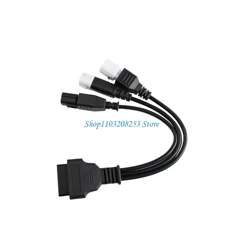 R6FA OBDII Adapters 16 Pin Female to 3+4 6 Pin Diagnostic Tool Cable for Bikes Use
R6FA OBDII Adapters 16 Pin Female to 3+4 6 Pin Diagnostic Tool Cable for Bikes Use
