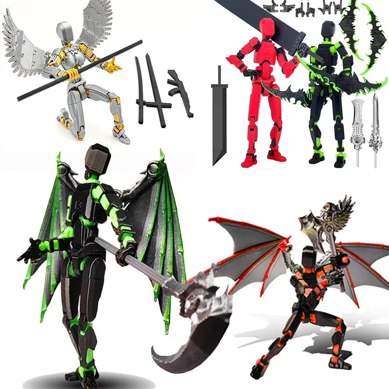 DIY Lucky 13 Figure Toys Dummy 3D Printed Movable Shapeshift Robot Action Figuras Mannequin Decompression Toys For Boy Gifts
DIY Lucky 13 Figure Toys Dummy 3D Printed Movable Shapeshift Robot Action Figuras Mannequin Decompression Toys For Boy Gifts