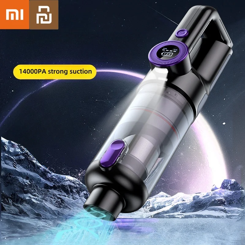 YOUPIN Wireless Vacuum Cleaner 14000PA Super Large Suction Motor Brushless High-Power Portable Handheld Car Vacuum Cleaner Home
YOUPIN Wireless Vacuum Cleaner 14000PA Super Large Suction Motor Brushless High-Power Portable Handheld Car Vacuum Cleaner Home