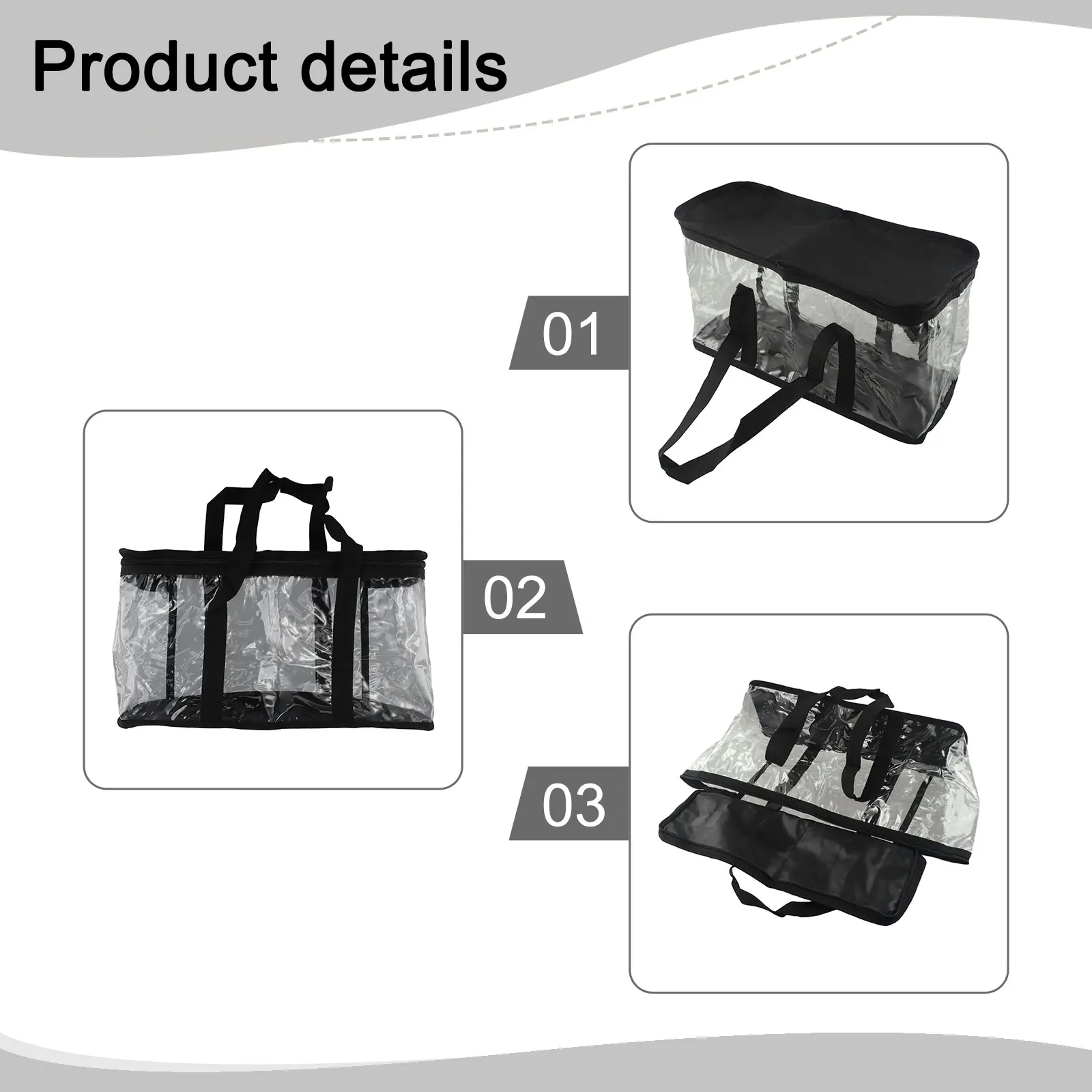 For College Stadiums Waterproof PVC Bag Transparent Shoulder Bag Stadium Rainy Weather Quick Retrieval Reinforced Nylon Handles
For College Stadiums Waterproof PVC Bag Transparent Shoulder Bag Stadium Rainy Weather Quick Retrieval Reinforced Nylon Handles
