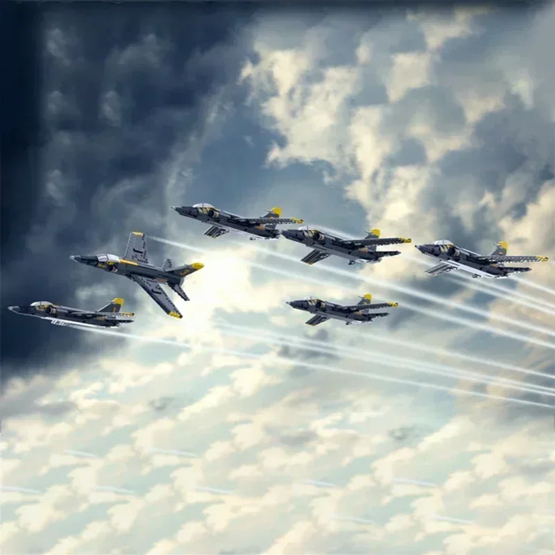 Military Model Moc Building Bricks 1:35 F-11 Tiger Fighter Technology Modular Blocks Gifts Christmas Toys DIY Sets Assembly
Military Model Moc Building Bricks 1:35 F-11 Tiger Fighter Technology Modular Blocks Gifts Christmas Toys DIY Sets Assembly