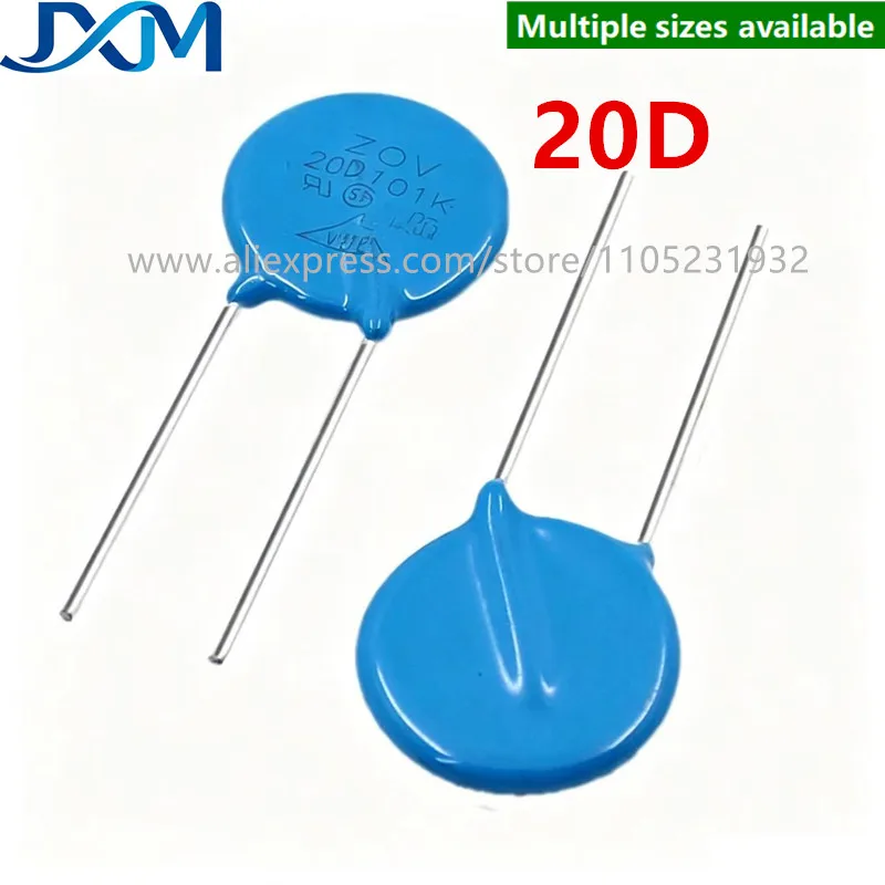 5-10pcs Varistor 20D101K 20D142K 20D151K 152K 20D182K 20D221K 271K 20D330K 20D470K 20D561K 20D681K 20D751K 911K Piezoresistor
5-10pcs Varistor 20D101K 20D142K 20D151K 152K 20D182K 20D221K 271K 20D330K 20D470K 20D561K 20D681K 20D751K 911K Piezoresistor