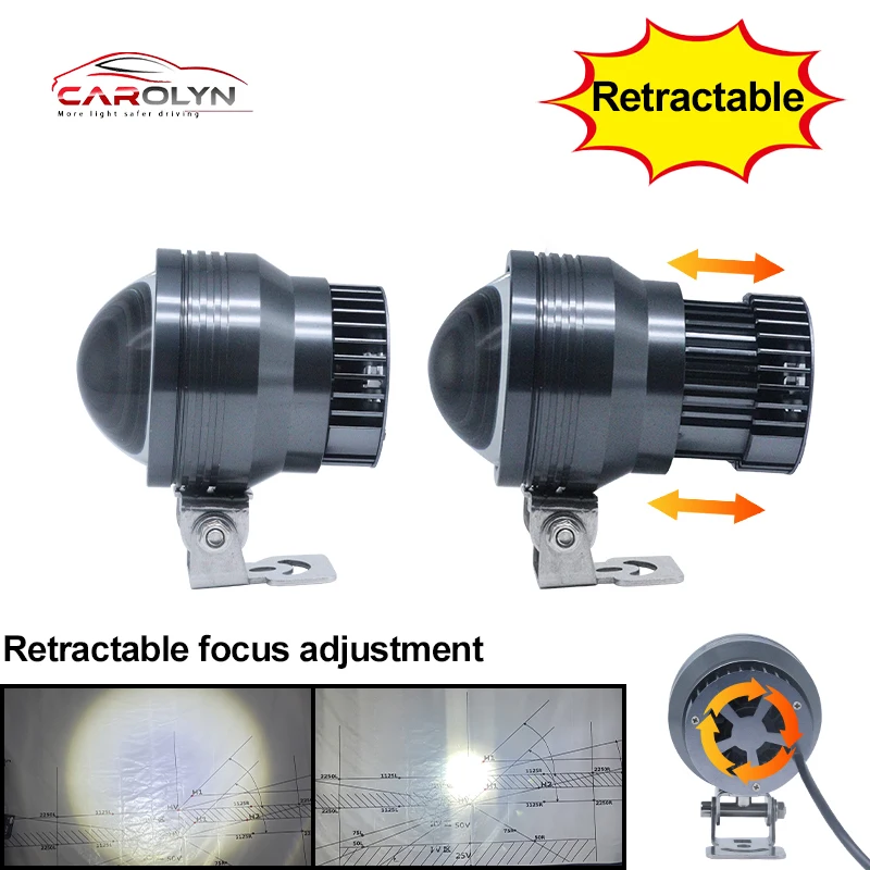 Carolyn Focal Adjustable Strong Laser LED Fog Driving Light for Car/Motorcycle Fog Lamp Headlight Far Beam 4x4 Truck Auto Lamp
Carolyn Focal Adjustable Strong Laser LED Fog Driving Light for Car/Motorcycle Fog Lamp Headlight Far Beam 4x4 Truck Auto Lamp