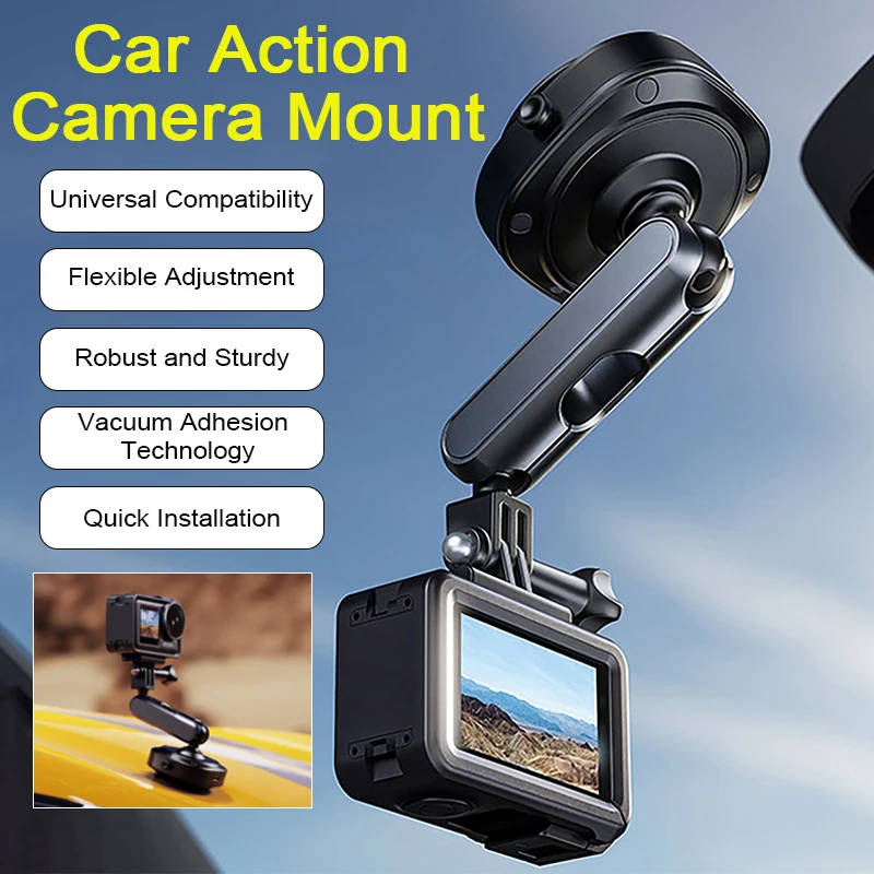 Крепление на присоске для автомобиля 360° ° Регулируемое крепление на присоске из алюминиевого сплава для ветрового стекла/окна для DJI/Insta360/AKASO
Крепление на присоске для автомобиля 360° ° Регулируемое крепление на присоске из алюминиевого сплава для ветрового стекла/окна для DJI/Insta360/AKASO