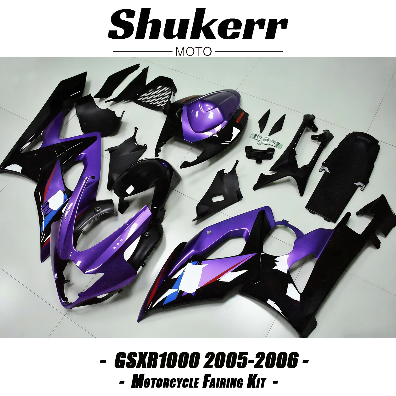 Fit for Suzuki Gsxr1000 2005-2006 K5 Motorcycle Plastics Fairing Kit Injection Mold Bodywork Panel Kit Gsx-R1000 Purple Black 05
Fit for Suzuki Gsxr1000 2005-2006 K5 Motorcycle Plastics Fairing Kit Injection Mold Bodywork Panel Kit Gsx-R1000 Purple Black 05