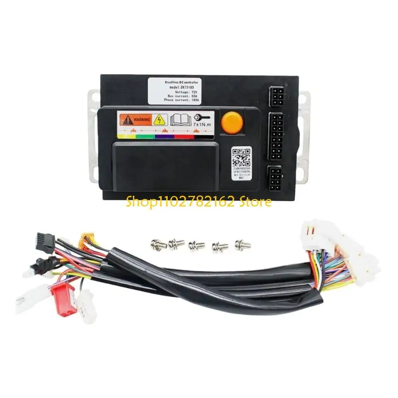 547B Brushless Motor Controller with Sine Waving Technology 1800W Power for Electric Vehicles Motorcycles Smooth Output
547B Brushless Motor Controller with Sine Waving Technology 1800W Power for Electric Vehicles Motorcycles Smooth Output