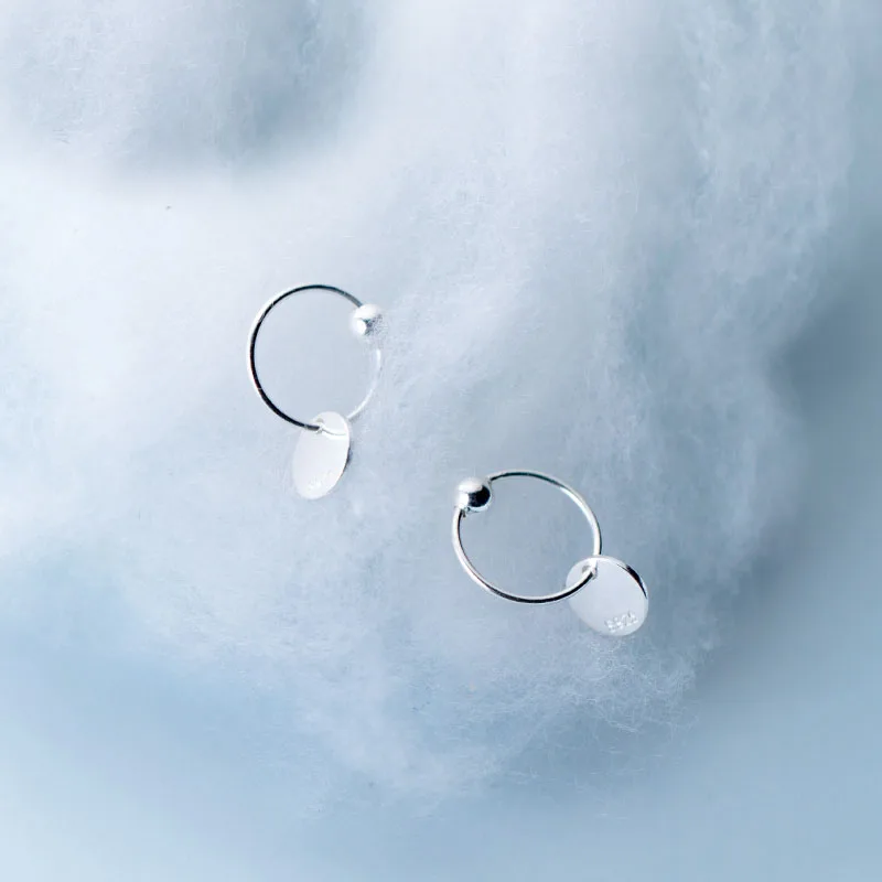 MloveAcc Round Coin Disc Dangle 925 Sterling Silver Huggie Hoop Earrings Mini Hoops for Women
MloveAcc Round Coin Disc Dangle 925 Sterling Silver Huggie Hoop Earrings Mini Hoops for Women