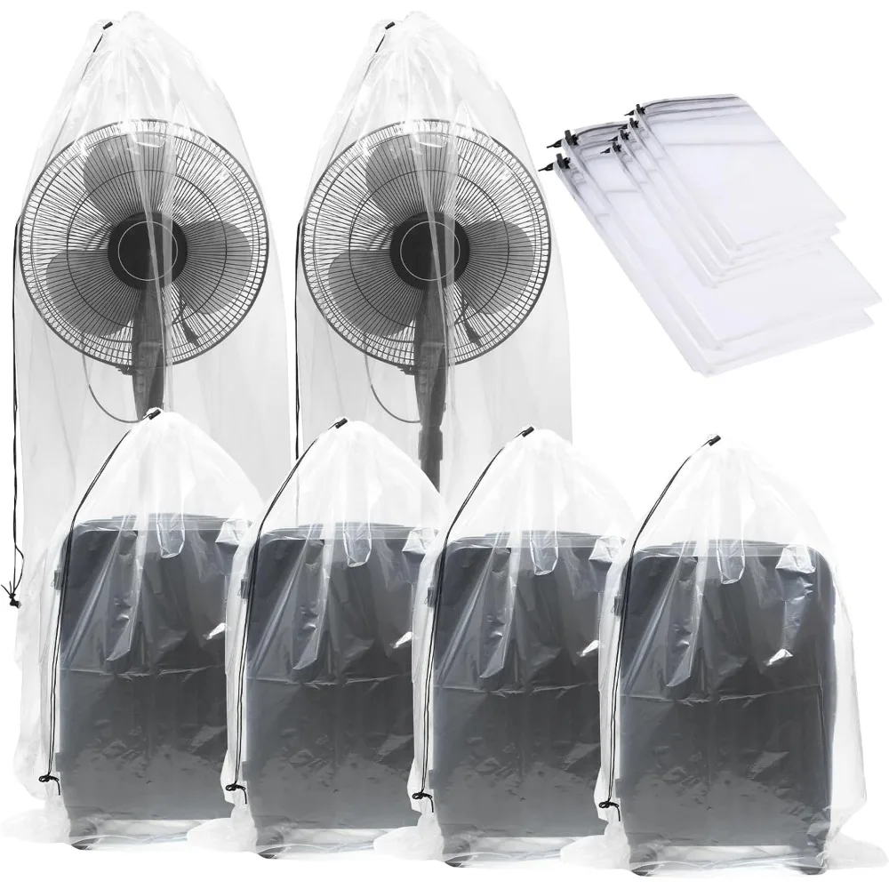 6 pack extra large clear drawstring plastic bags, 2 sizes big giant storage bags 47x71 inches and 35x47 inches, dust covers draw
6 pack extra large clear drawstring plastic bags, 2 sizes big giant storage bags 47x71 inches and 35x47 inches, dust covers draw