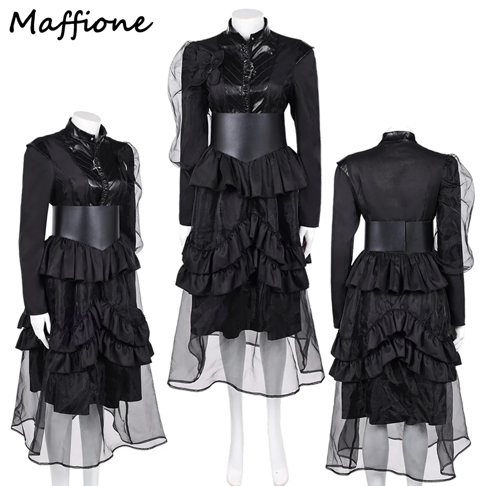 Lucienne Cosplay Costume Movie TV Sand Role Man Disguise Fantasia Black Dress Outfits Necklace Halloween Party Carnival Suit
Lucienne Cosplay Costume Movie TV Sand Role Man Disguise Fantasia Black Dress Outfits Necklace Halloween Party Carnival Suit