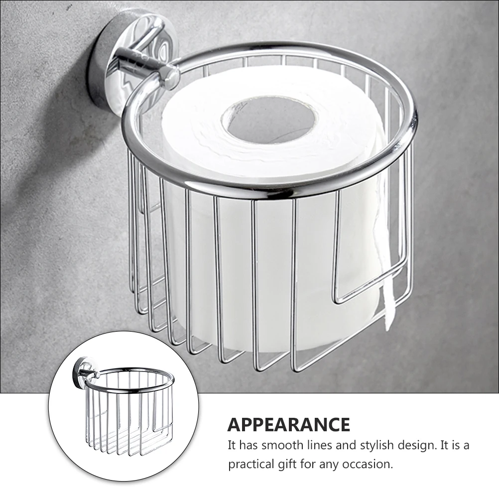 1pc Stainless Steel Tissue Holder Wall Mounted Paper Towel Rack Waterproof Kitchen Bathroom Modern Design Smooth Lines Toilet
1pc Stainless Steel Tissue Holder Wall Mounted Paper Towel Rack Waterproof Kitchen Bathroom Modern Design Smooth Lines Toilet