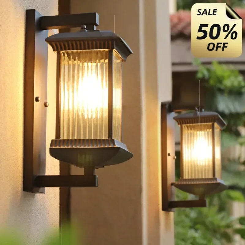Vintage Outdoor Wall Light Retro Porch Lamp Europe Villa Sconce Waterproof Exterior Garden Yard Luminaire Coffee E26/E27
Vintage Outdoor Wall Light Retro Porch Lamp Europe Villa Sconce Waterproof Exterior Garden Yard Luminaire Coffee E26/E27
