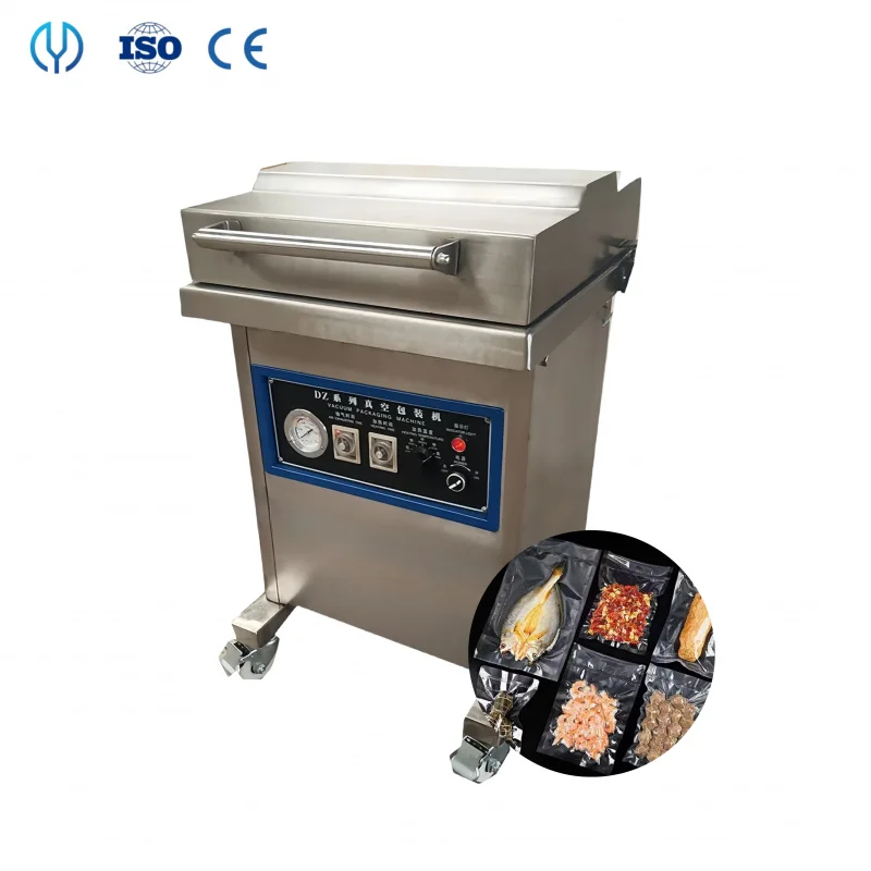 Commercial Food Packaging Machine Meat Seafood Preservation Vacuum Sealing.For Both Dry And Wet Products
Commercial Food Packaging Machine Meat Seafood Preservation Vacuum Sealing.For Both Dry And Wet Products