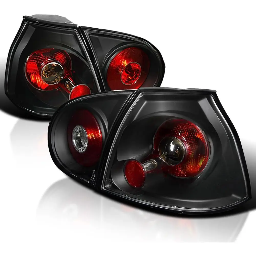 JDM Black Tail Lights Compatible with 2006-2009 Volkswagen Golf MK5 GTI Rabbit R32, Left + Right Pair Assembly
JDM Black Tail Lights Compatible with 2006-2009 Volkswagen Golf MK5 GTI Rabbit R32, Left + Right Pair Assembly