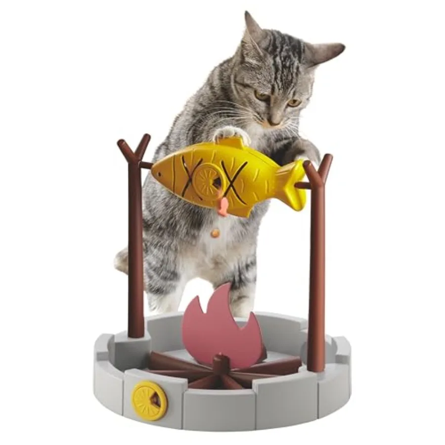 Cat Slow Feeder Treat Dispenser - Interactive Puzzle Toy for Small Pets Kittens Mental Stimulation Dry Food Dispensing Cat Toy
Cat Slow Feeder Treat Dispenser - Interactive Puzzle Toy for Small Pets Kittens Mental Stimulation Dry Food Dispensing Cat Toy