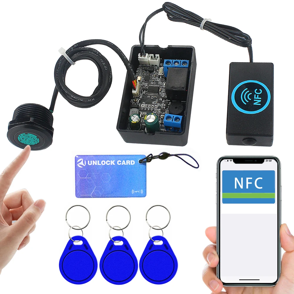 Лидер продаж 2025 года, DX-130D, мобильный телефон, NFC, релейный модуль управления отпечатком пальца, 10 В-120 В постоянного тока, IC-карта, индукционный контроллер доступа, переключатель Lo 
Лидер продаж 2025 года, DX-130D, мобильный телефон, NFC, релейный модуль управления отпечатком пальца, 10 В-120 В постоянного тока, IC-карта, индукционный контроллер доступа, переключатель Lo