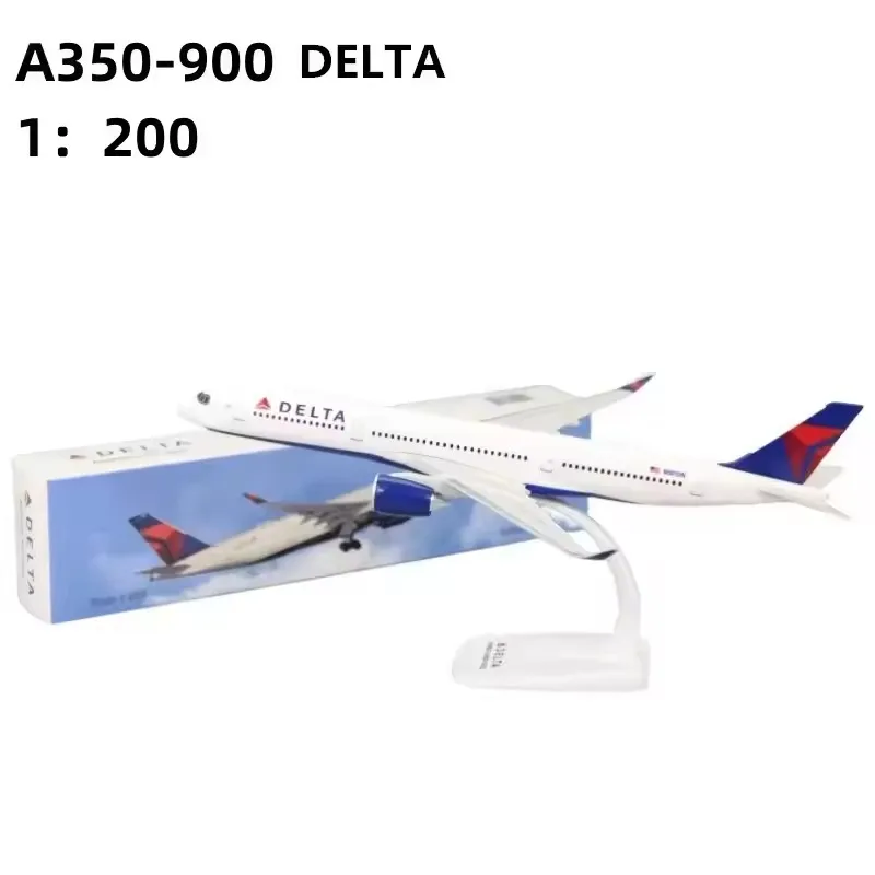 1/200 Scale A350-900 Delta Airlines A350 ABS Plastic Resin Assembly Aircraft Model Toy Airplane With Bracket Children's Gift
1/200 Scale A350-900 Delta Airlines A350 ABS Plastic Resin Assembly Aircraft Model Toy Airplane With Bracket Children's Gift