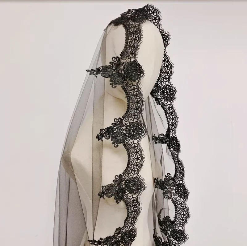 Black Themed Retro Black Veil Prop COS Halloween
Black Themed Retro Black Veil Prop COS Halloween