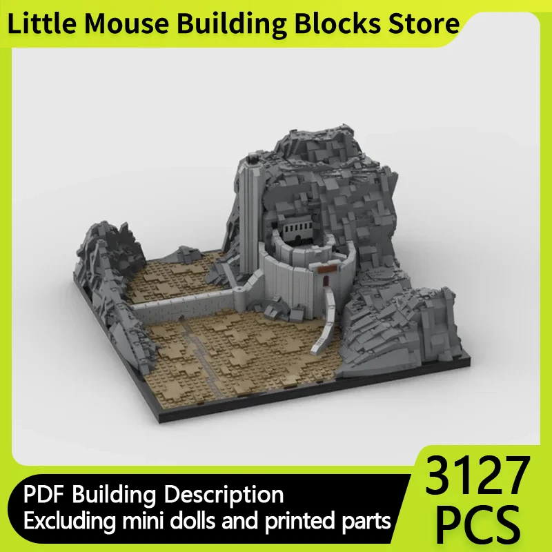 Popular Ring Movie Model MOC Building Bricks Forest Rock Fortress Modular Technology Gifts Children Suit ToysHoliday Assemble
Popular Ring Movie Model MOC Building Bricks Forest Rock Fortress Modular Technology Gifts Children Suit ToysHoliday Assemble