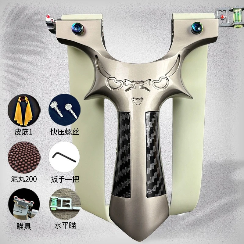 NEW Diamond Aluminum Slingshot for Adult Outdoor Shooting with Great Power High Precision Widened Flat Rubber Band EDC Slingshot
NEW Diamond Aluminum Slingshot for Adult Outdoor Shooting with Great Power High Precision Widened Flat Rubber Band EDC Slingshot